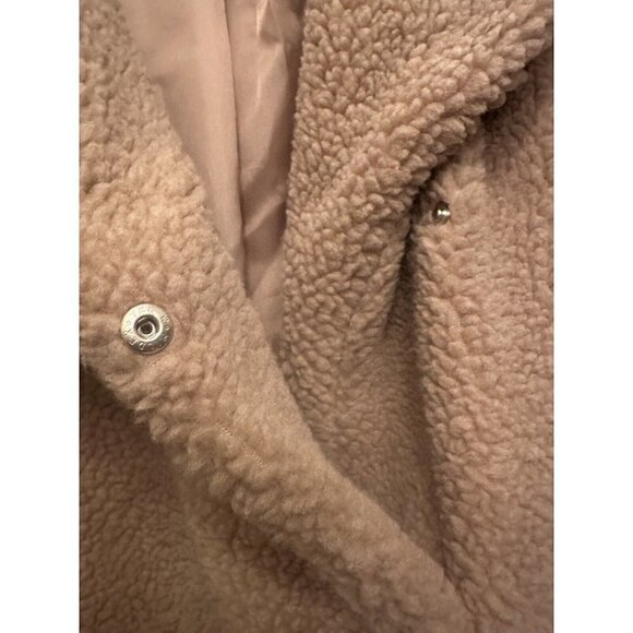 TCP The Childrens Place Coat Jacket Girls Size 14 Tan Sherpa Teddy Bear - Picture 7 of 9